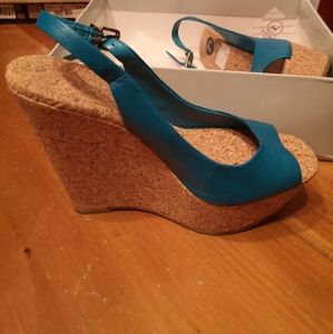 NEW ☀️ ☀️ Aqua Wedges Shoes